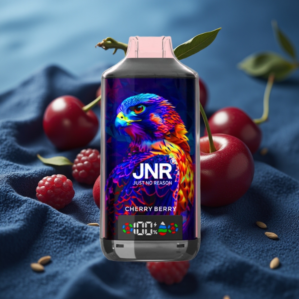 JNR Falcon X 18000 Puffs Dual Mesh Cherry Berry - 750mAh - Type-C