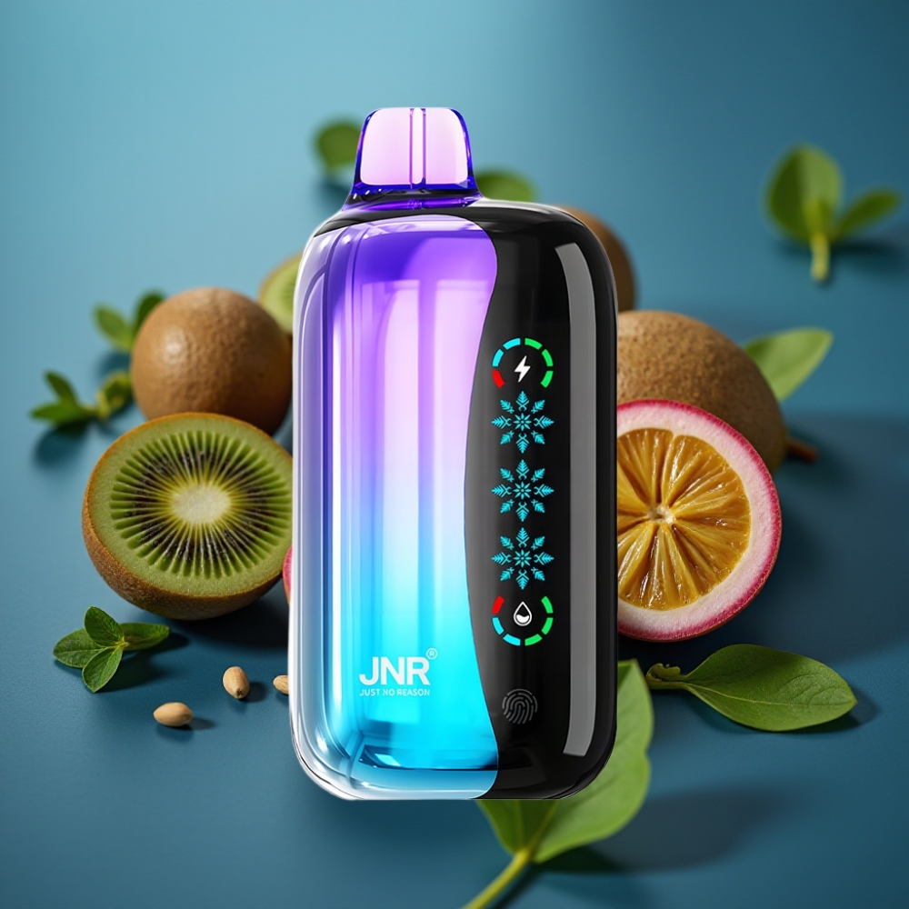 JNR Flex Ice 21000 Puffs Disposable Vape كيوي جوافة فاكهة العاطفة