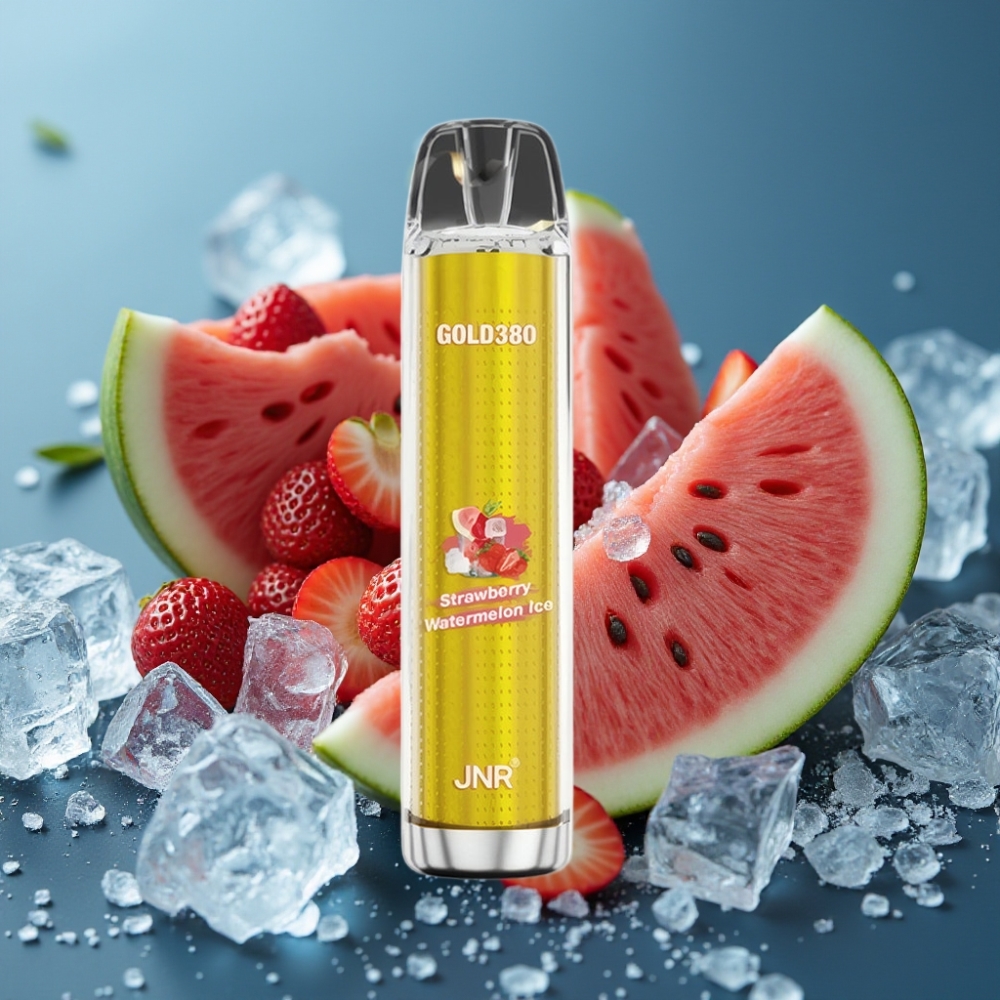 JNR Gold380 6000 نفخة بخاخ قابل للتصريف - فراولة بطيخ مثلج