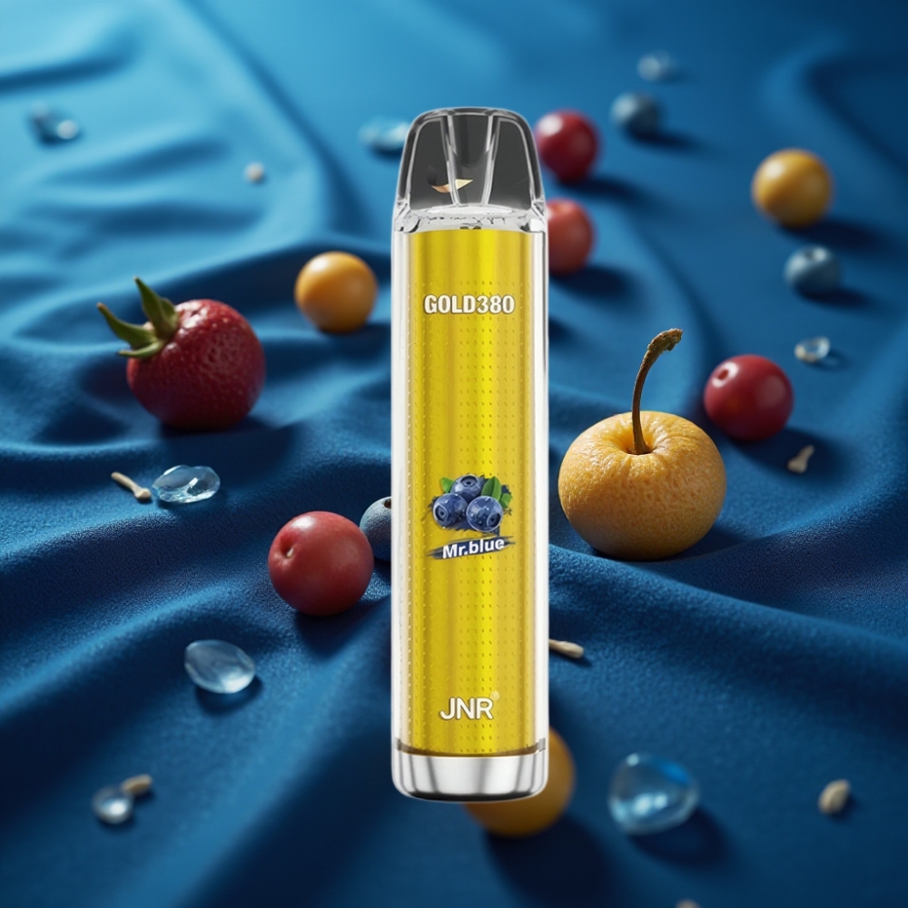 JNR Gold380 6000 نفخة فيب قابل للتصريف بنكهة السيد أزرق