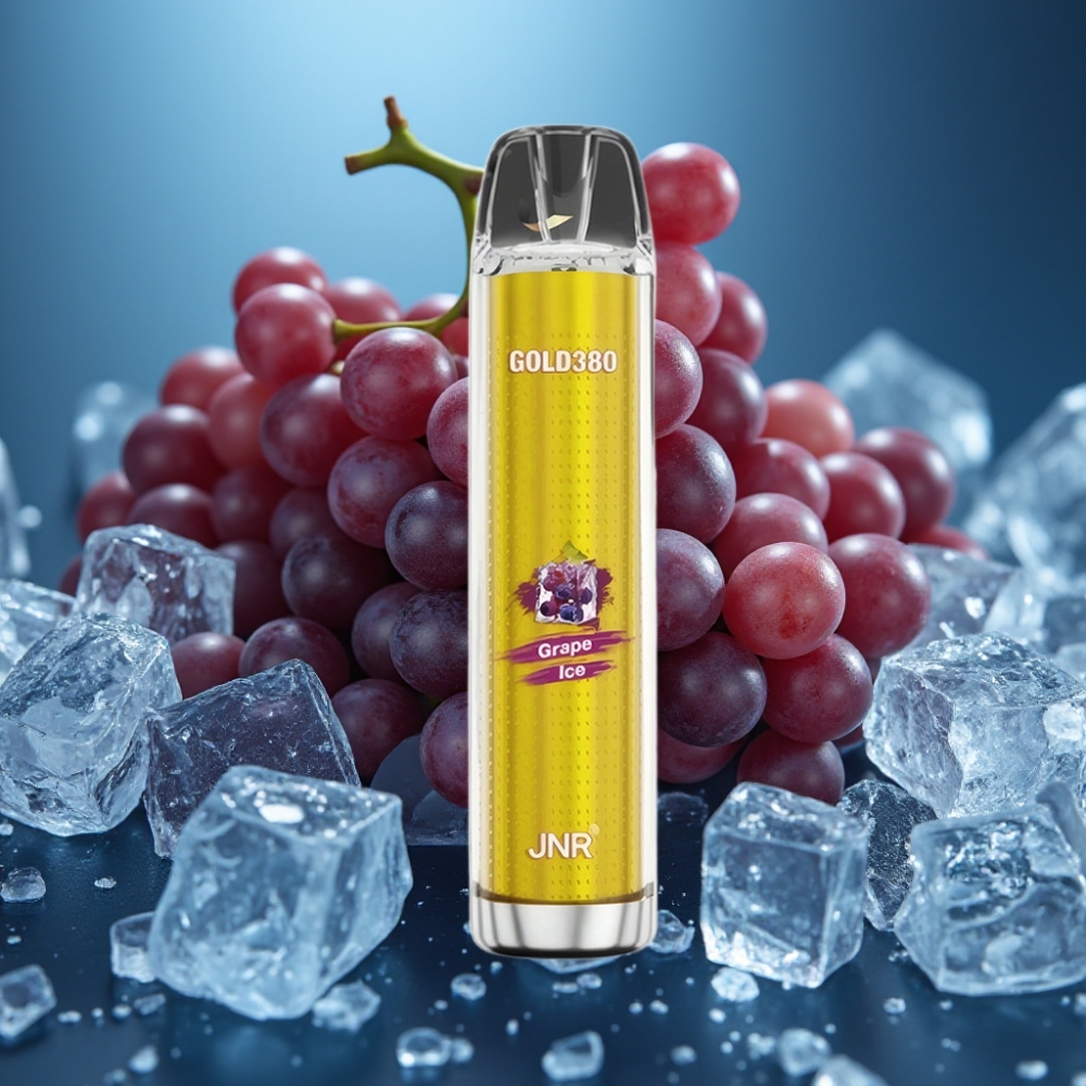 JNR Gold380 6000 نفخة فيب قابل للتخلص بنكهة عنب آيس