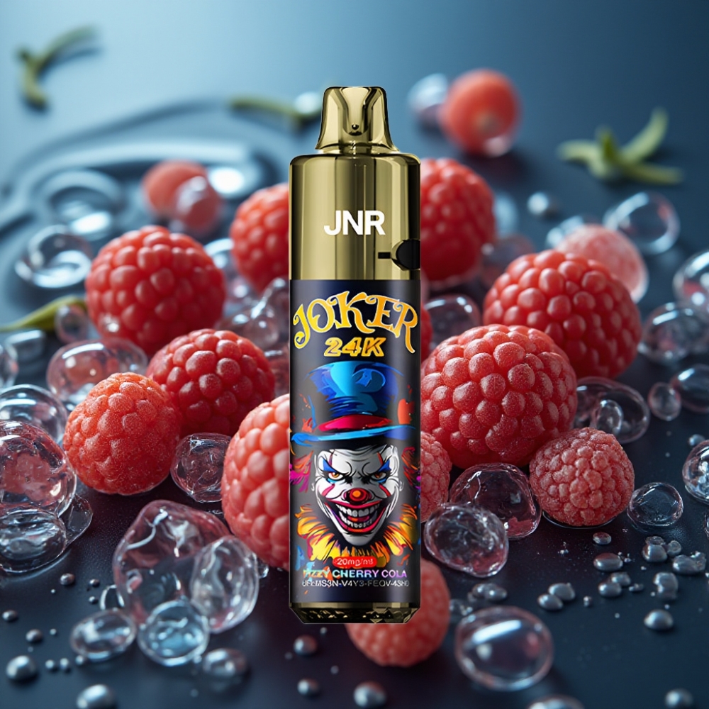 JNR Joker 24K Puffs E-Sheesha Refillable - كرز كولا فوار