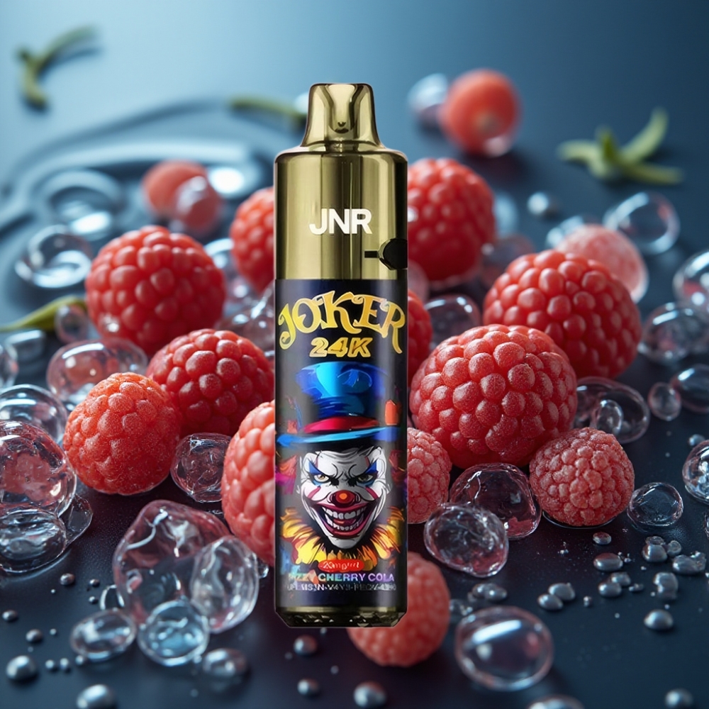 JNR Joker 24K Puffs E-Sheesha Refillable - كرز كولا فوار