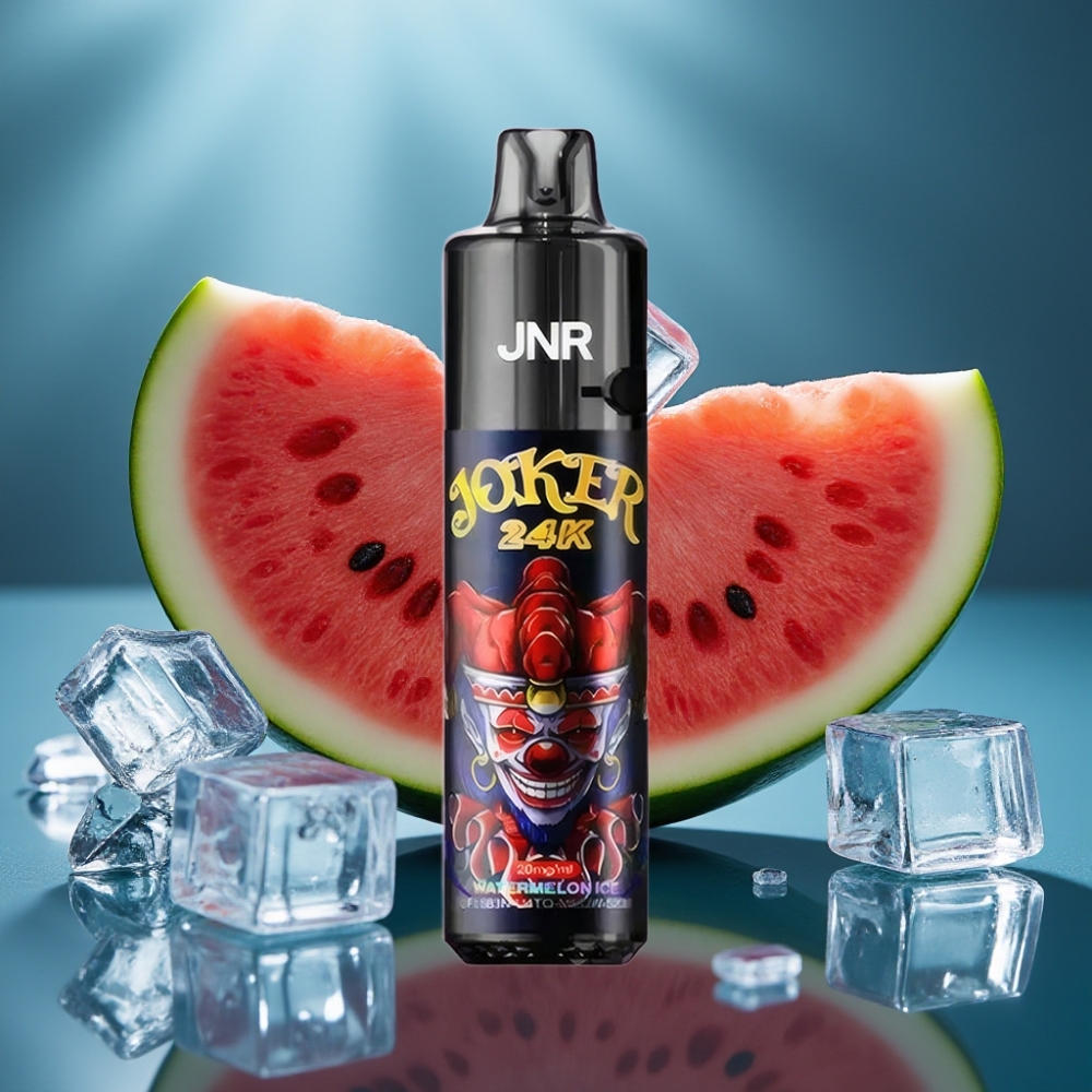 JNR Joker 24K Puffs Refillable Vape - بطيخ مثلج (Watermelon Ice) - 24000 نفخة