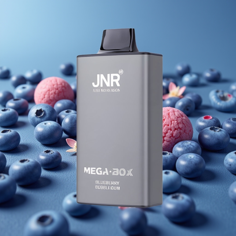 JNR Mega Box 25000 Puffs علكة التوت الأزرق Disposable Vape