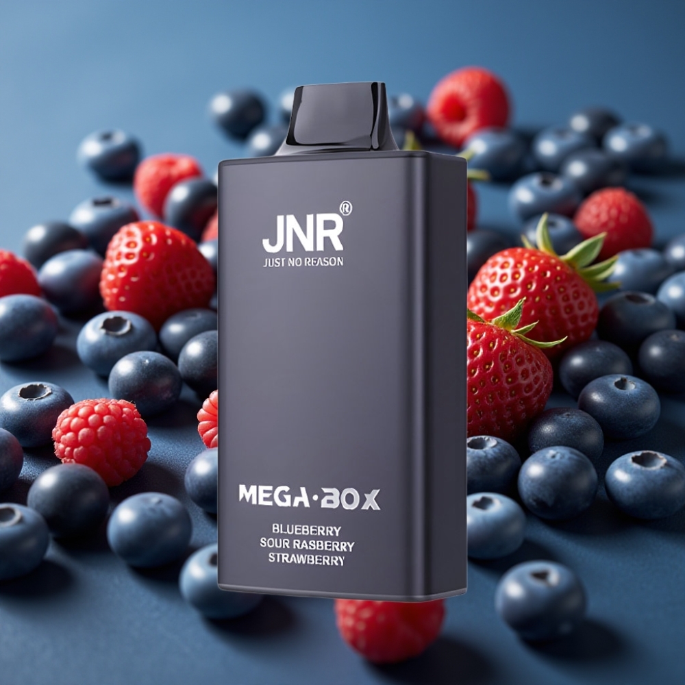 JNR Mega Box 25000 Puffs Disposable Vape - توت بري فراولة