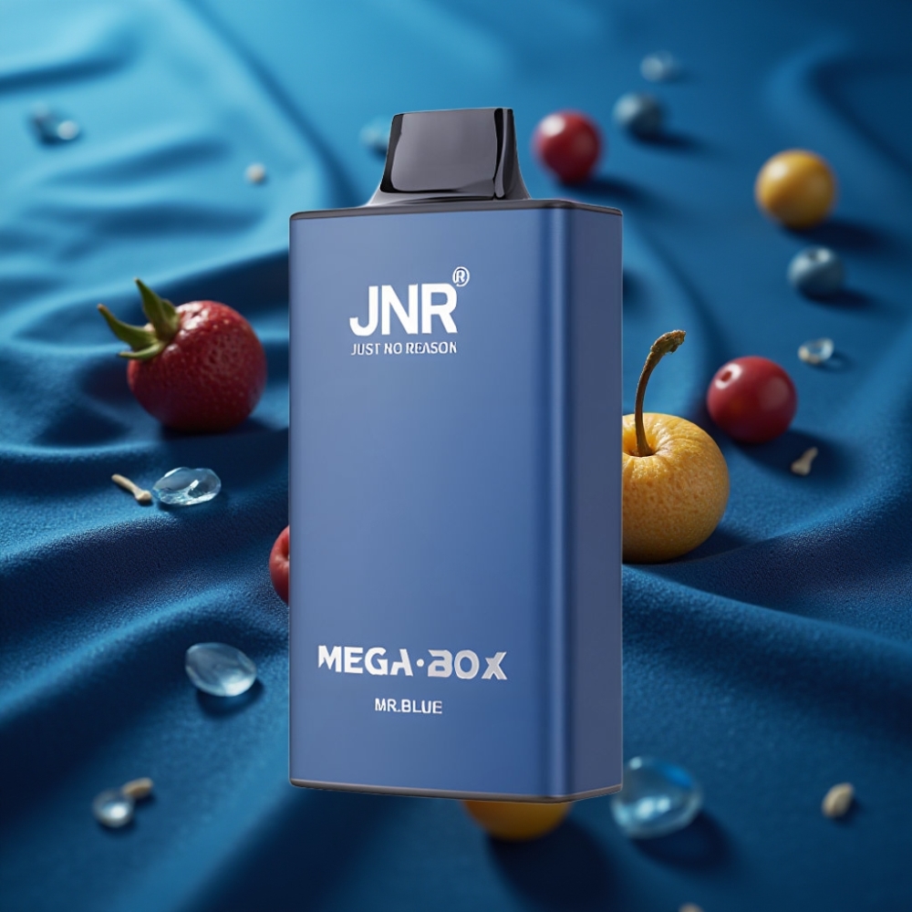 JNR Mega Box 25000 Puffs - بني Dual Mesh - سعة 30مل - بطارية 850mAh