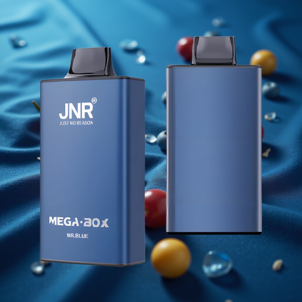 JNR Mega Box 25000 Puffs - بني Dual Mesh - سعة 30مل - بطارية 850mAh
