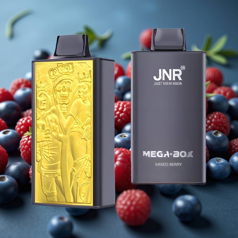 JNR Mega Box 25000 Puffs بخليط التوت - سيجارة إلكترونية
