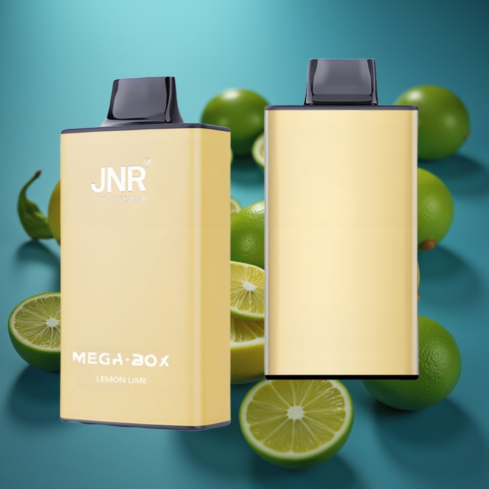 JNR Mega Box 25000 نفخة شيشة إلكترونية ليمون ولايم vape supplier Kuwait