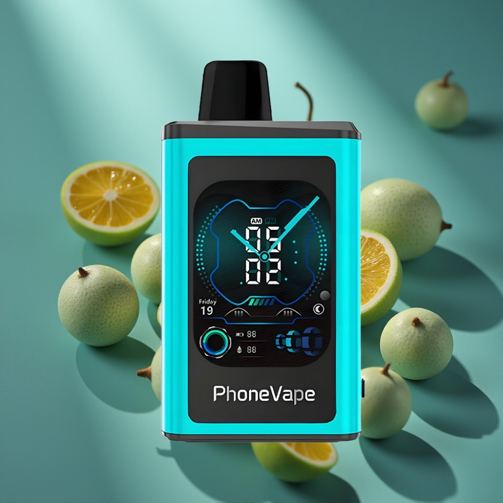 JNR PhoneVape 30000 نفخة شاحن نوع-C بتوربو ومنكهة النعناع الميامي