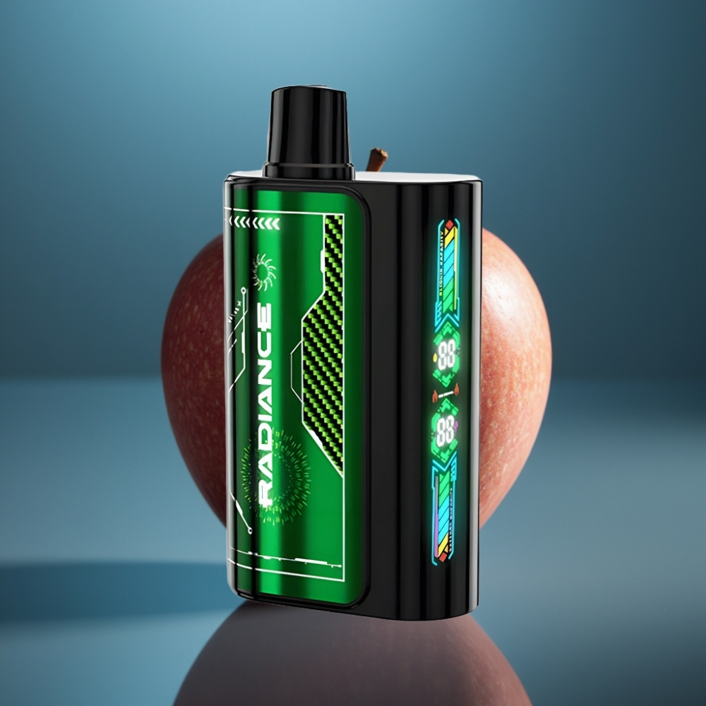 JNR Radiance 31000 نفخة Double Apple شاشة ذكية بطارية قابلة للشحن