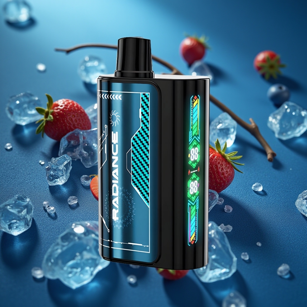 JNR Radiance 31000 Puff Disposable Vape - بلو راز آيس - 28مل - شاشة ذكية