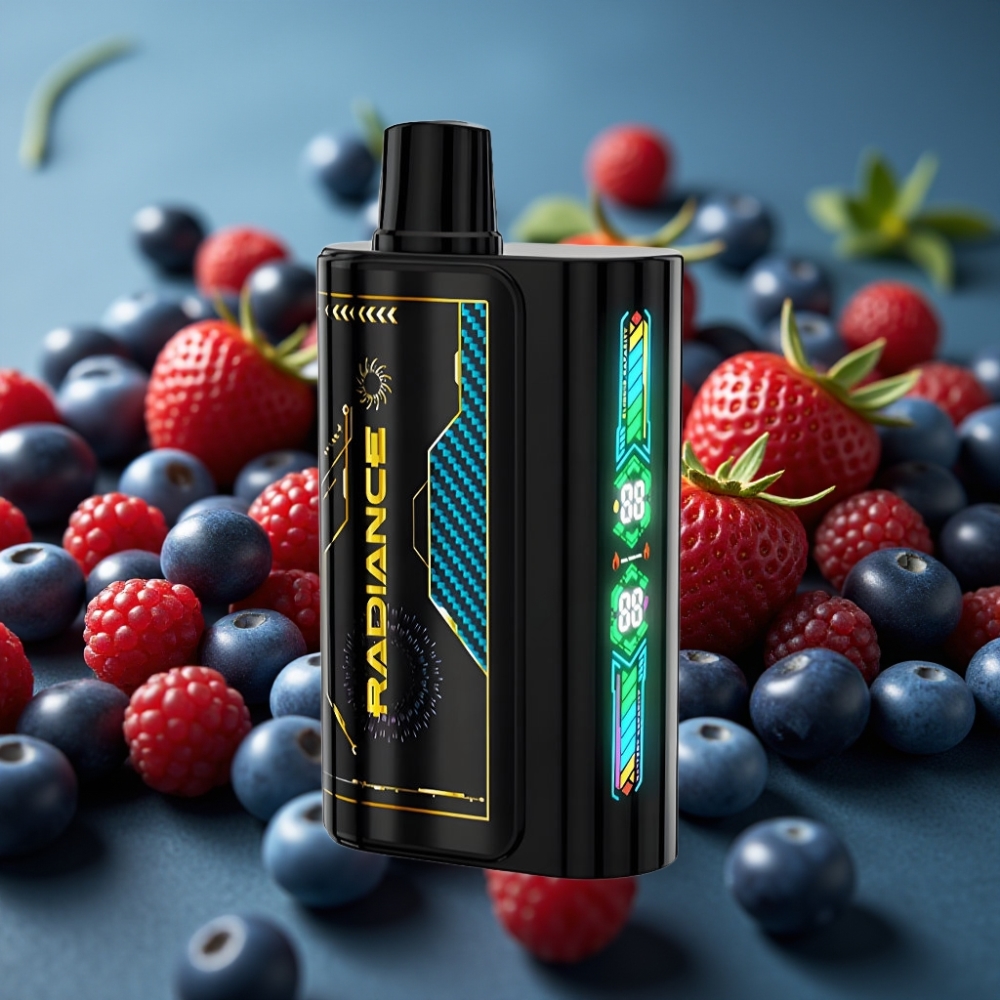 JNR Radiance 31000 Puff شاشة ذكية بتوت مختلط vape supplier Kuwait