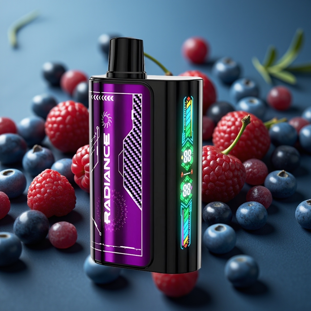 JNR Radiance 31000 Puffs Dual Mesh كرز وتوت Disposable Vape