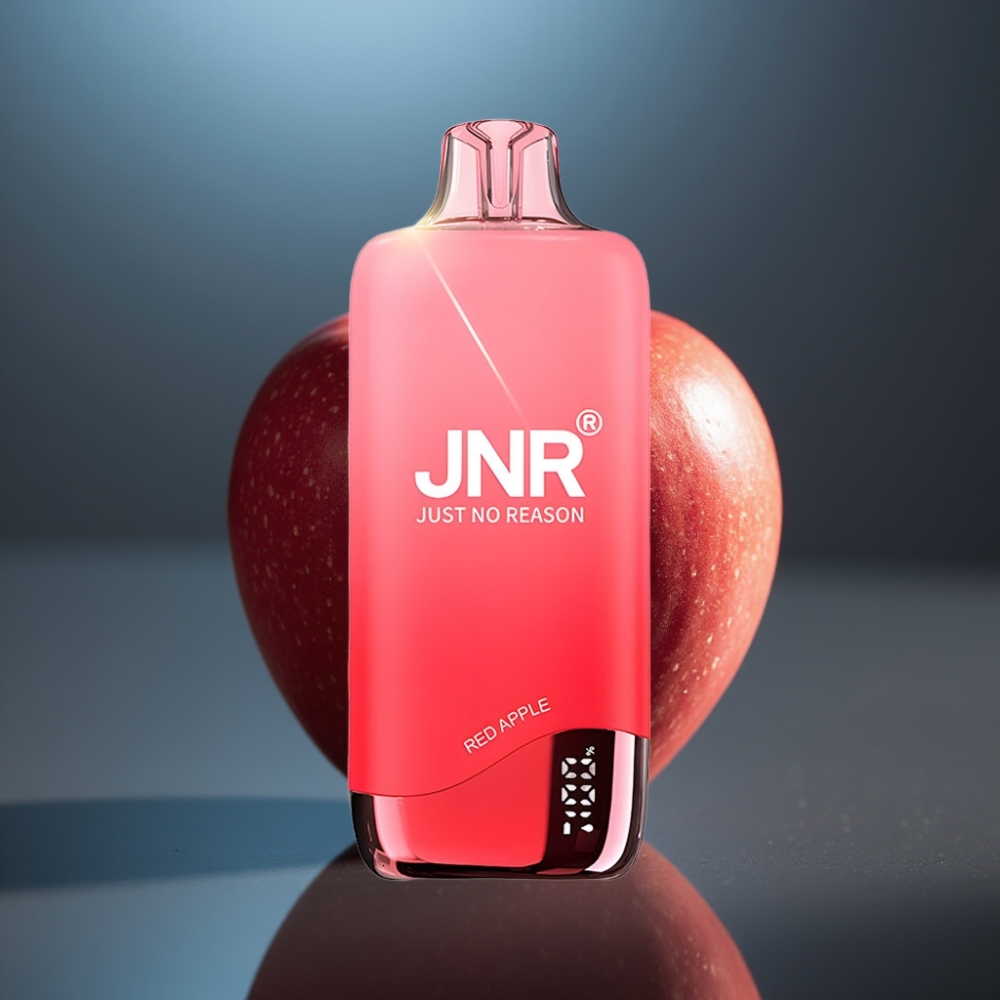 JNR Rainbow 10500 Puffs تفاحة حمراء - 18ml بطارية 600mAh