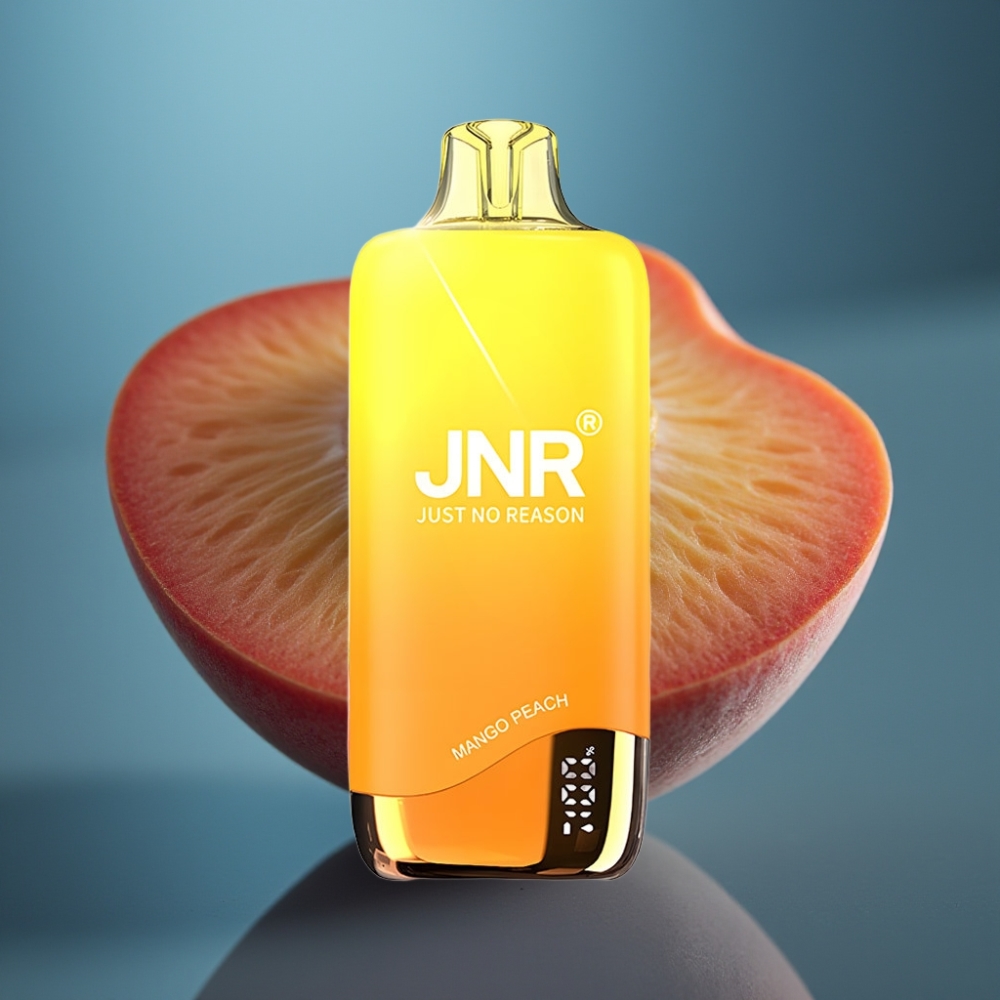 JNR Rainbow 10500 Puffs Disposable Vape - مانجو خوخ (Mango Peach) - 18ml - 0.8ohm