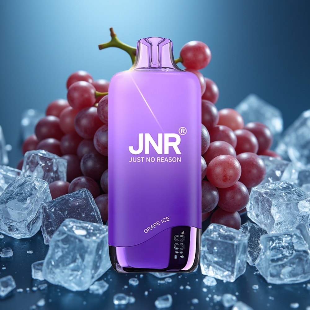 JNR Rainbow 10500 Puffs بخاخ الجليد العنب vape supplier Kuwait
