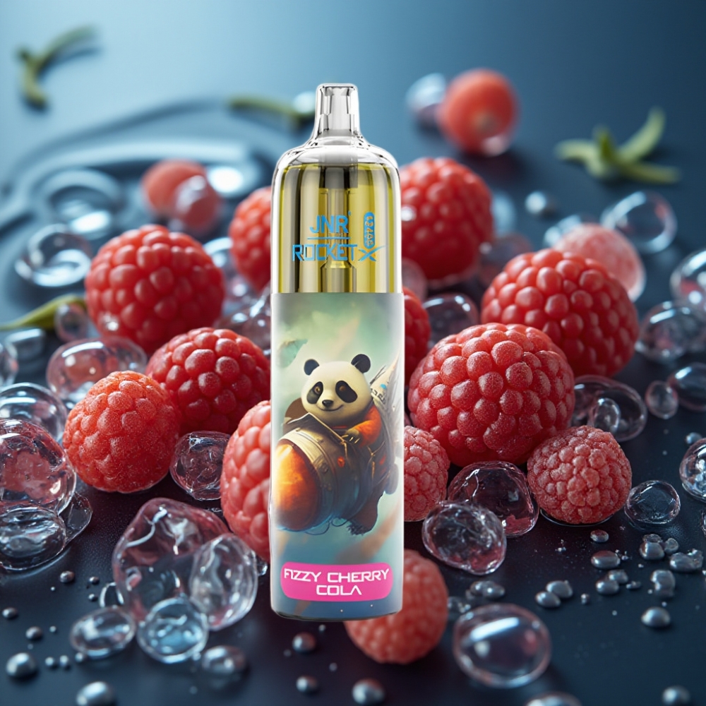 JNR Rocket-X 12400 Puffs جهاز تبخير قابل للتعديل بنكهة الكرز الكولا الفوارة