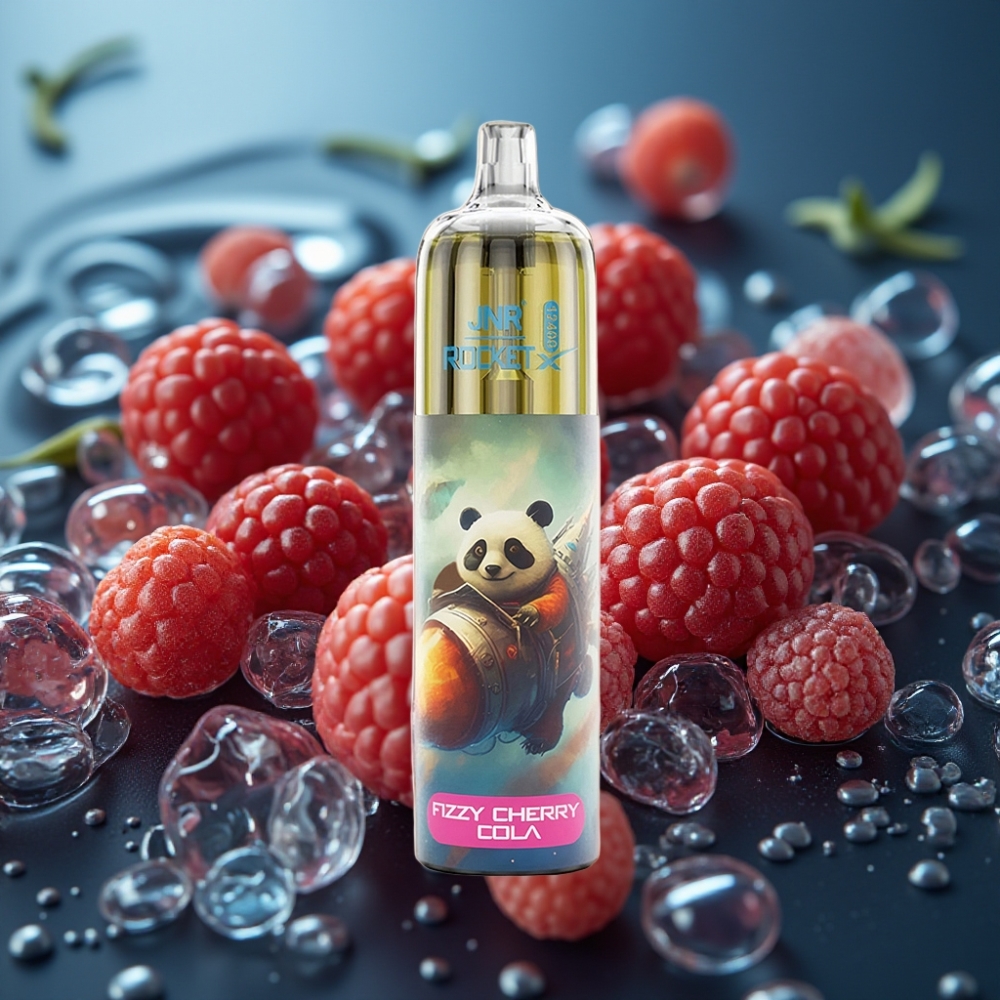 JNR Rocket-X 12400 Puffs جهاز تبخير قابل للتعديل بنكهة الكرز الكولا الفوارة