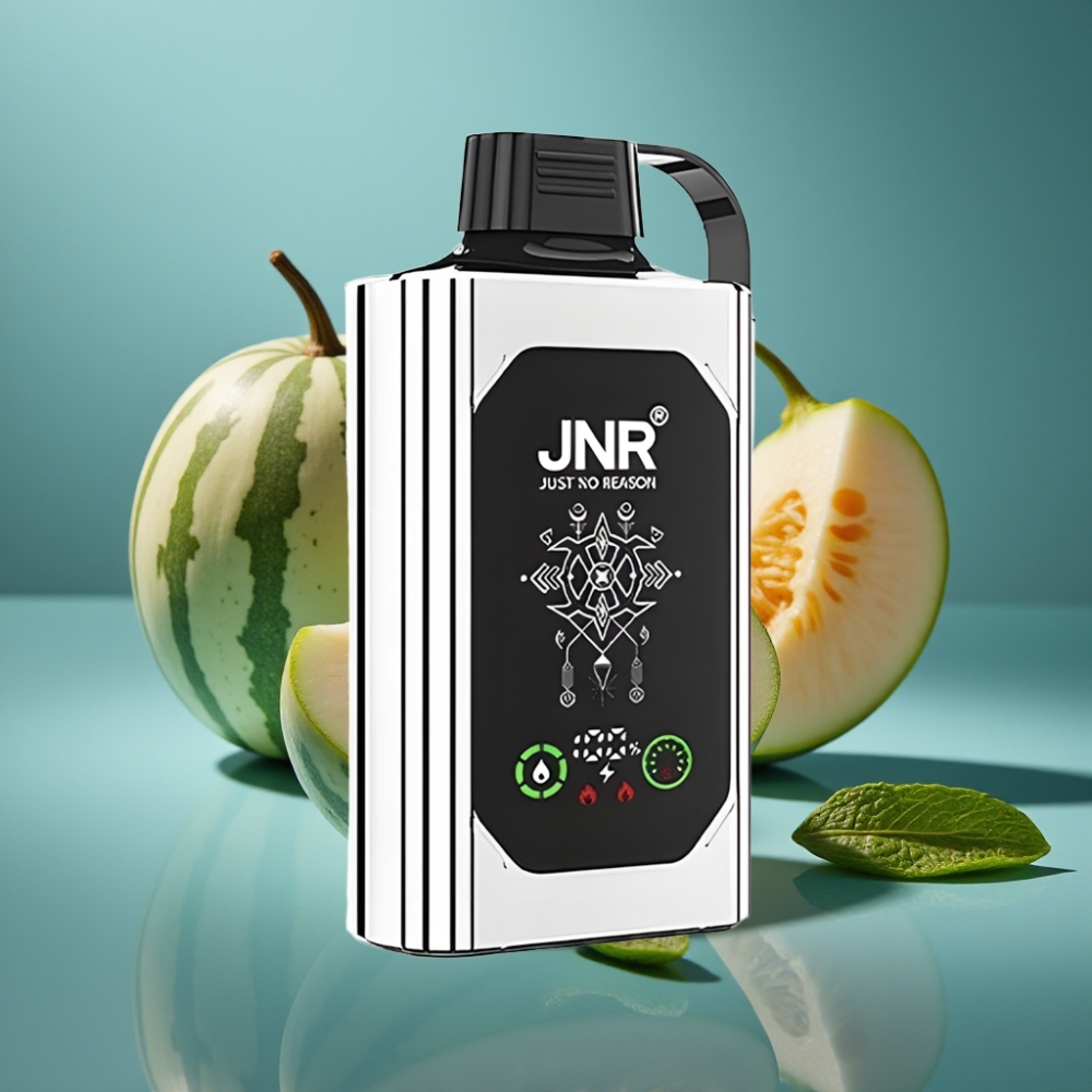 JNR Shisha Hookah Box 20500 Puffs - شمام مزدوج بالنعناع - شاشة HD - بطارية 1000mAh