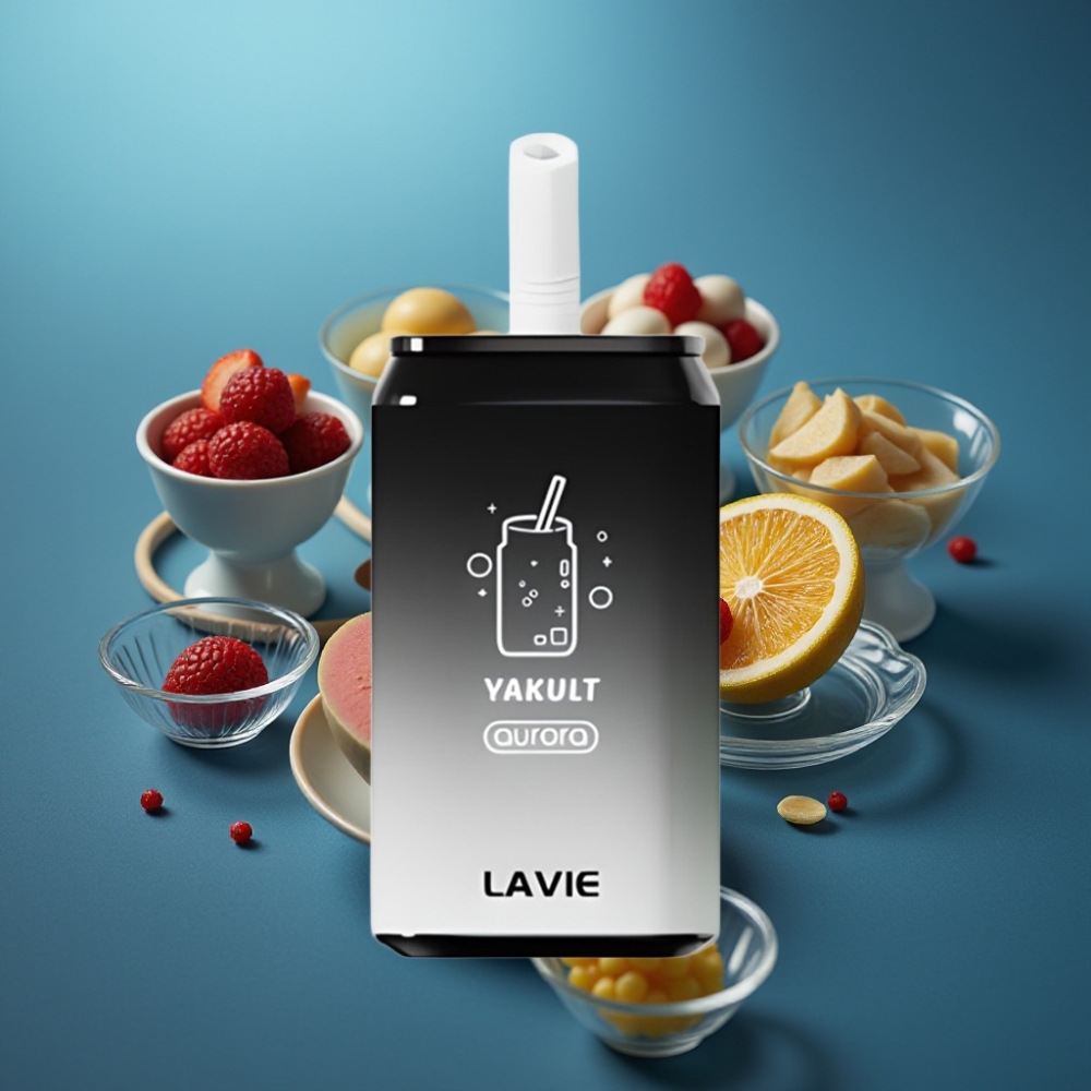 LAVIE Aurora 11000 Puffs Disposable Vape - ياكولت - 22ML - شحن Type C