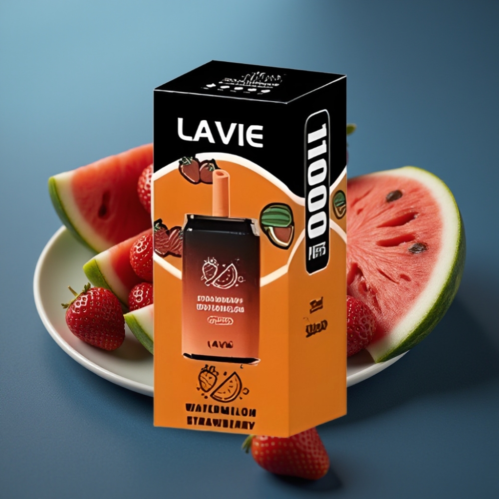 Lavie Aurora 11000 Puffs فراولة بطيخ - 22ML ، 650mAh ، نوع C