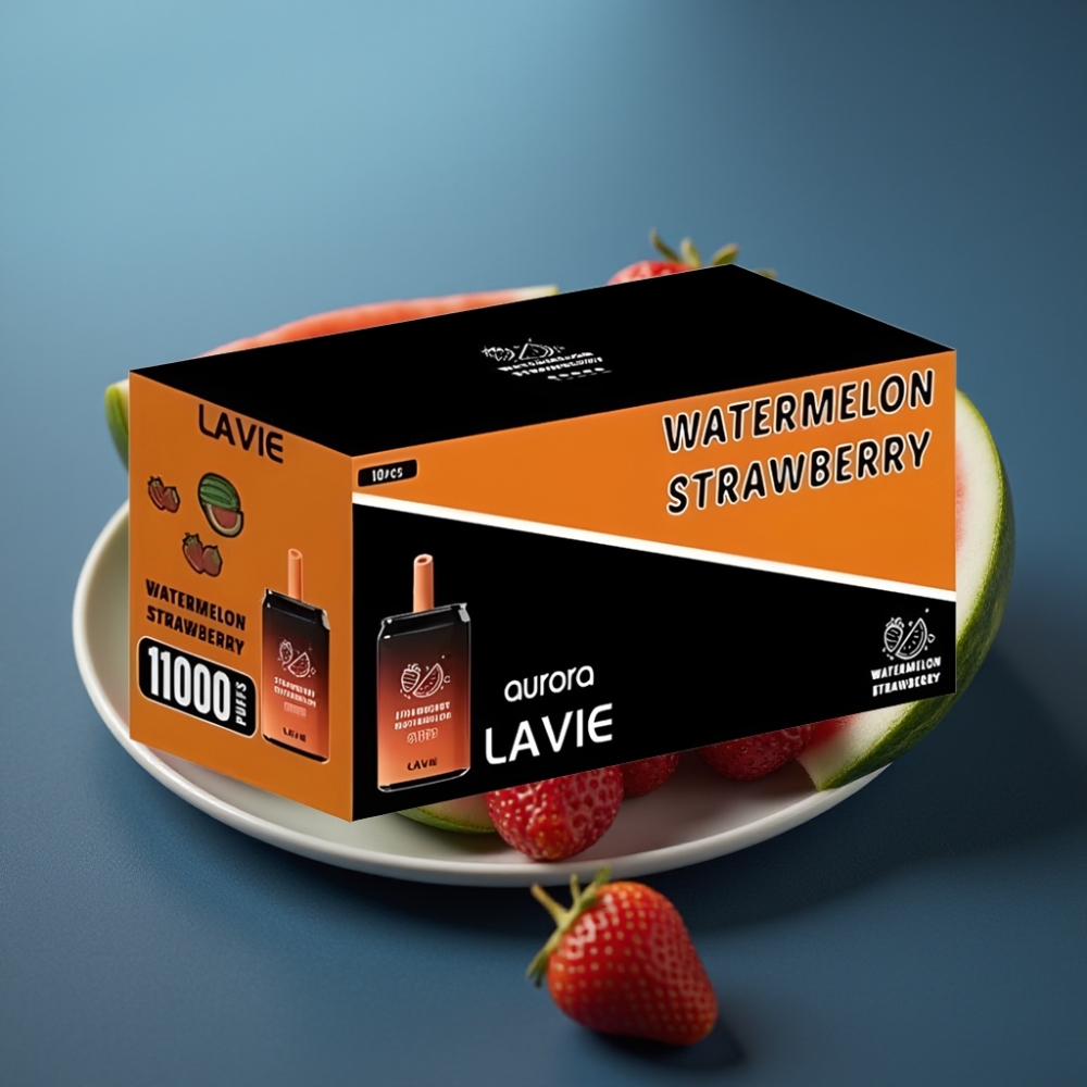 Lavie Aurora 11000 Puffs فراولة بطيخ - 22ML ، 650mAh ، نوع C