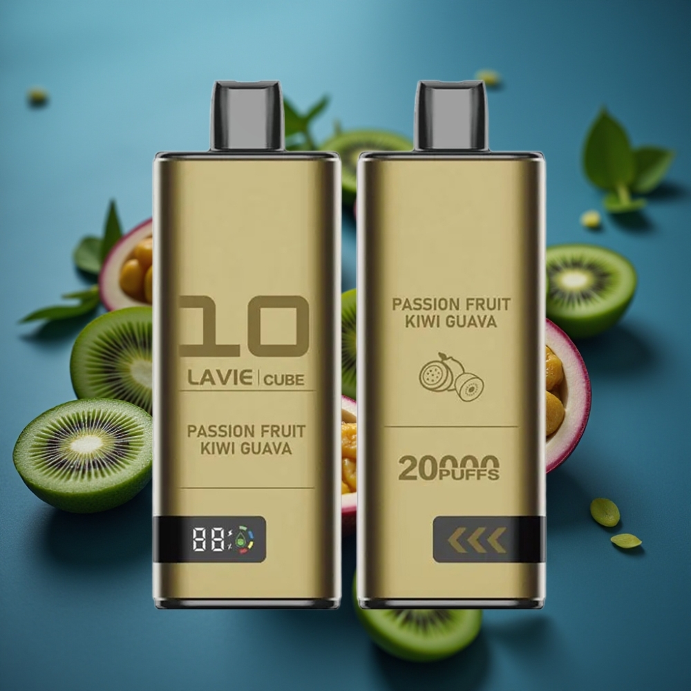 Lavie Cube 20000 نفخة فايب عصير الفواكه - جوافة كيوي ماراكويا
