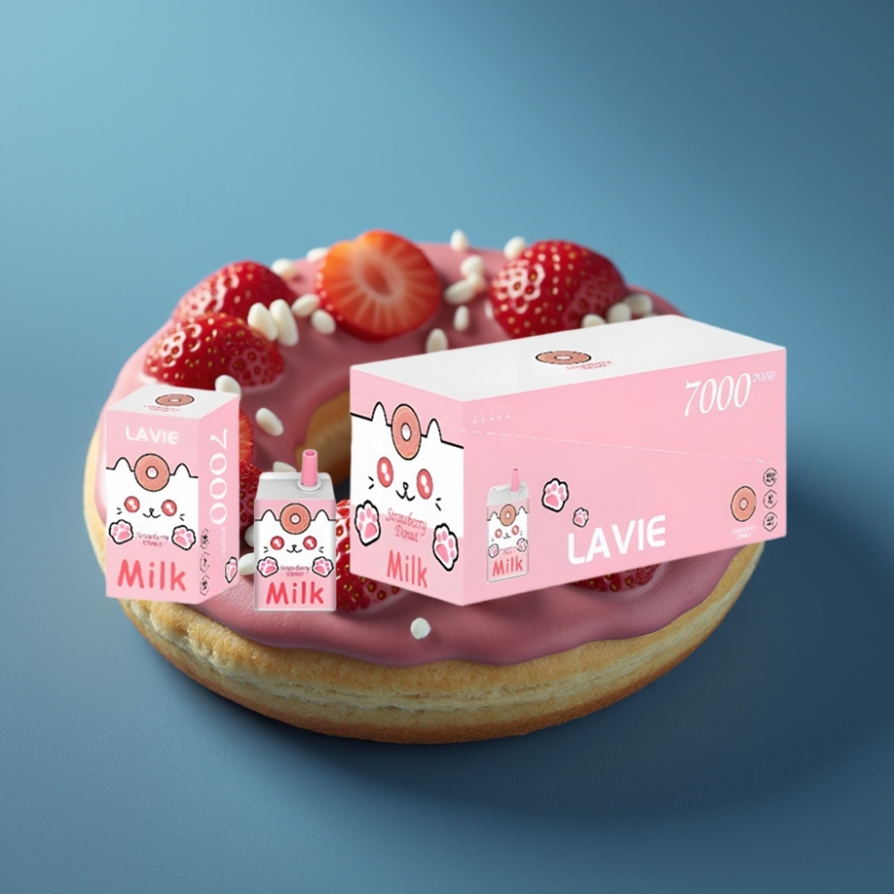 Lavie Milk 7000 نفخة - 16مل / 600مللي أمبير vape supplier Kuwait