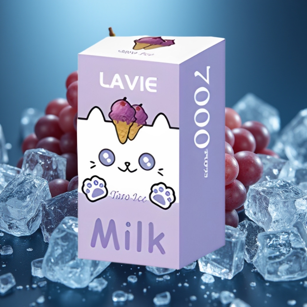 Lavie Milk 7000 نَفخة 16مل/600mAh vape supplier Kuwait