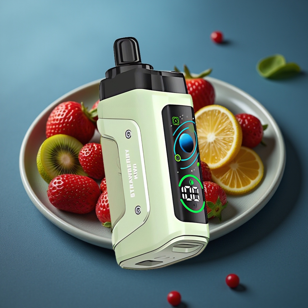 Razz Bar 45000 Puffs Strawberry Kiwi Disposable Vape - 1.0 Ohm Mesh, Type-C