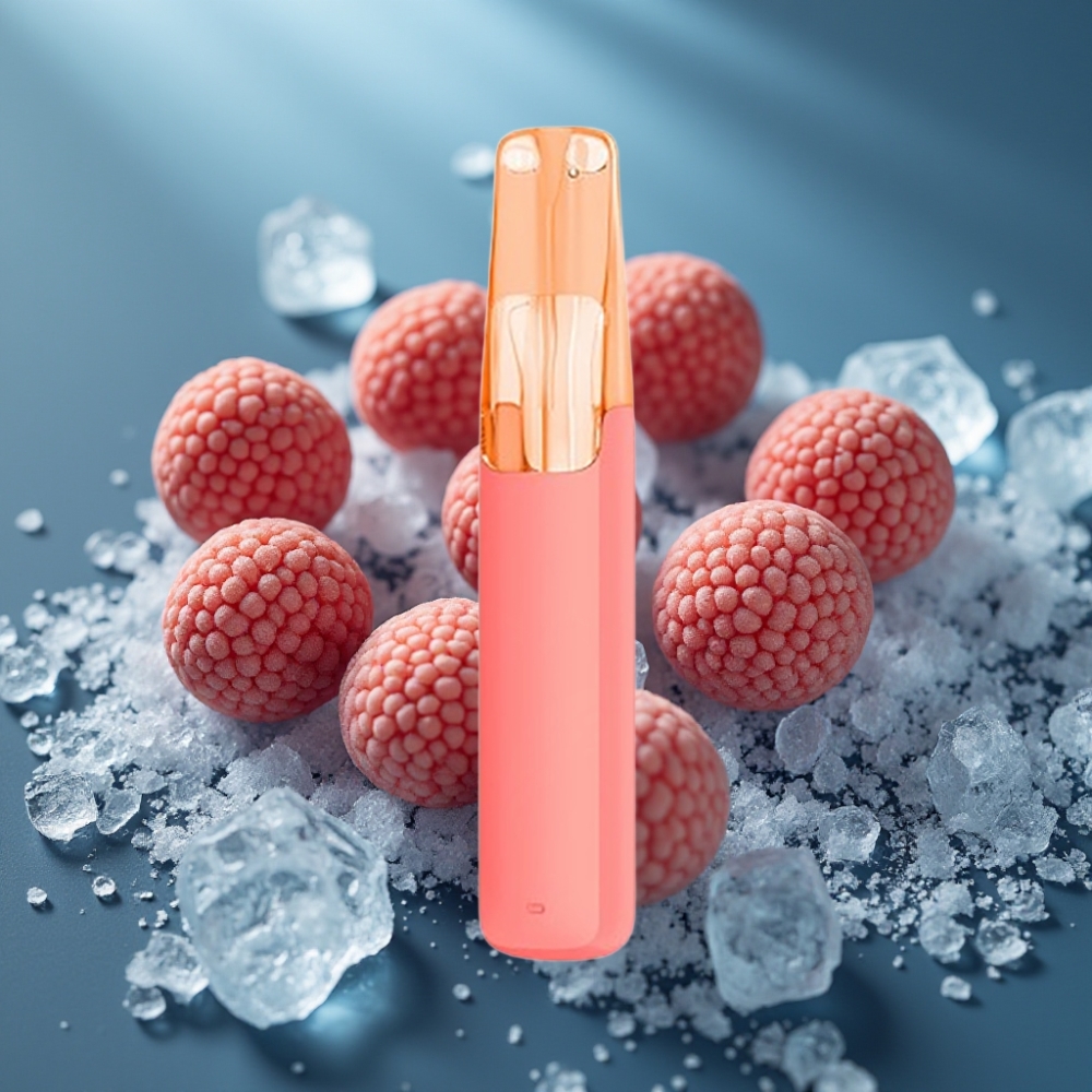 Snowplus Dash 4000 Puffs جهاز للتخلص منه بنكهة ليتشي آيس مع بطارية 530 مللي أمبير وسعة 7.5 مل