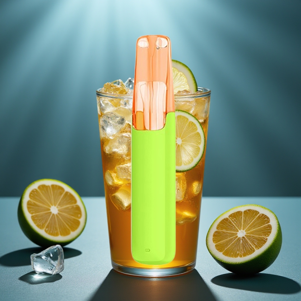 Snowplus Dash 4000 Puffs جهاز Disposable بنكهة ليمون شاي مثلج فوار