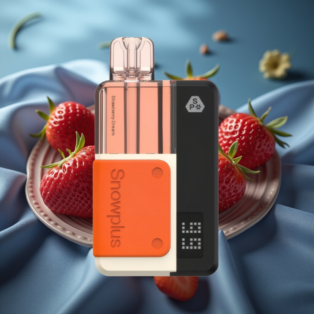 Snowplus Swift 15000 Puffs Pod Kit - حلم الفراولة (Strawberry Dream) - 2+10ml - بطارية 1000 مللي أمبير
