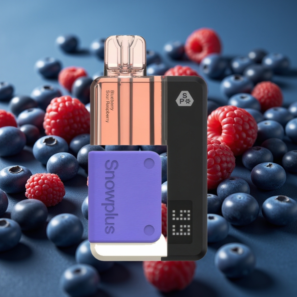 Snowplus Swift Pod Kit 15000 Puffs Blueberry Sour Raspberry - 1000mAh Dual Mesh