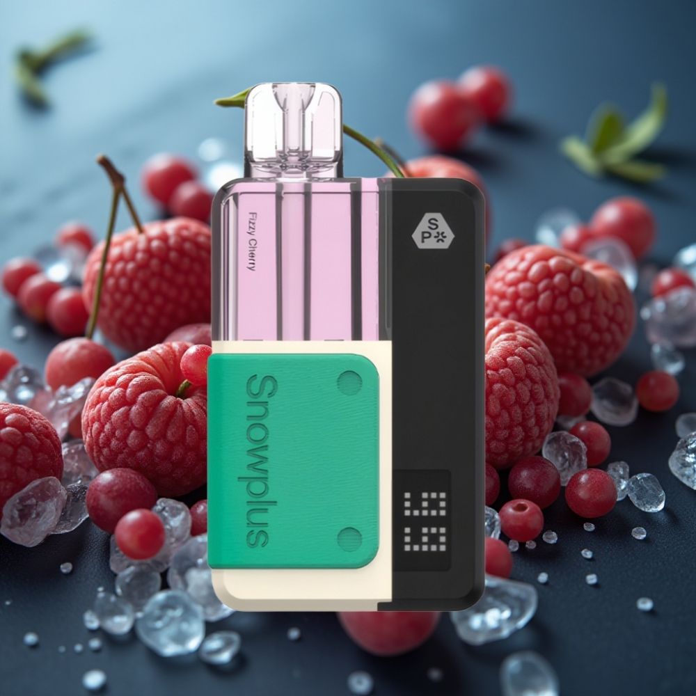Snowplus Swift Pod Kit 15000 Puffs - كرز فوار - Dual Mesh - 1000mAh