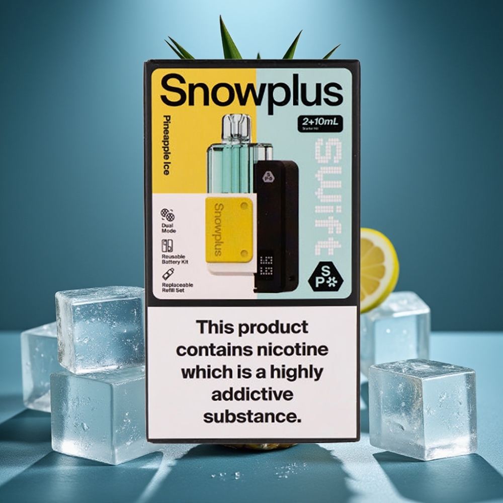 Snowplus Swift 5000 Puffs Dual Mesh Pod Kit - أناناس جليدي