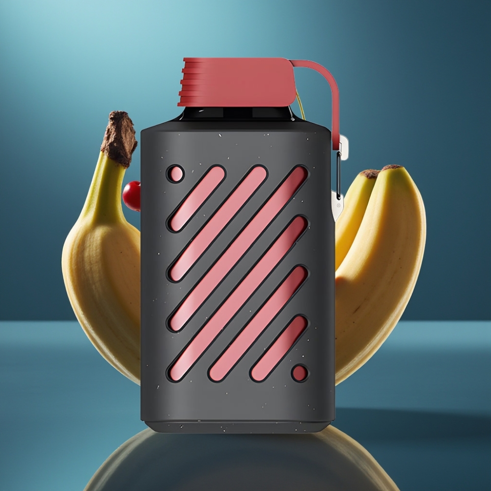 VOZOL GEAR 10000 وابل فاكهة التنين موز كرز - 10000 نفخة، سعة 20 مل، بطارية 500mAh