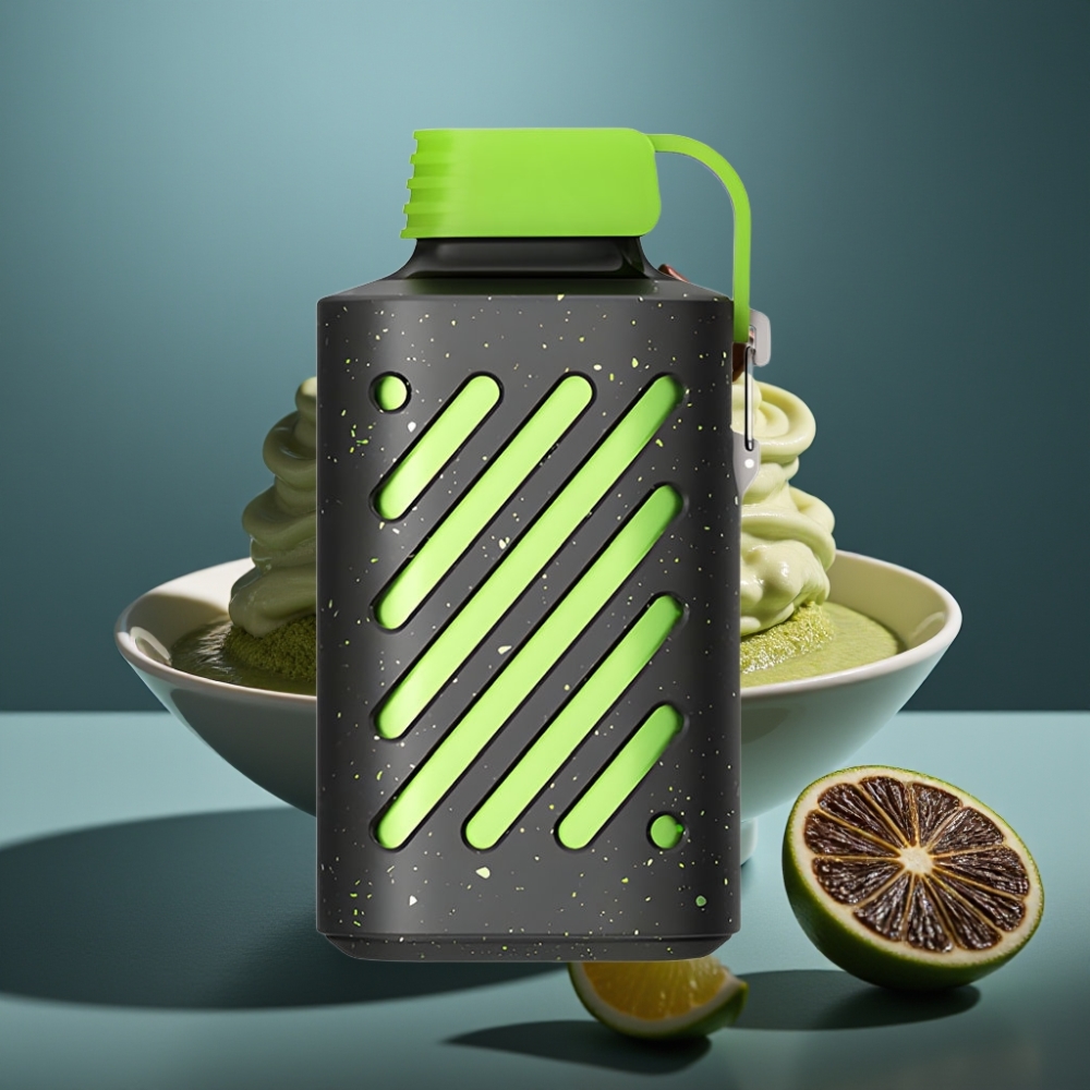 VOZOL GEAR 10000 سبري بنكهة كريمة الشوكولاتة بالمتشا - 10000 نفخة، 20 مل سعة، بطارية 500mAh