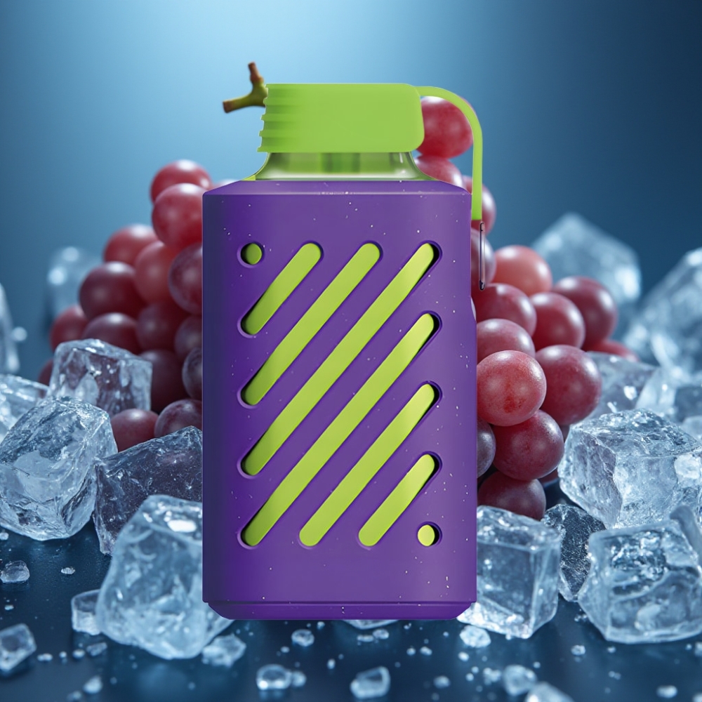 VOZOL GEAR 10000 Disposable Vape - عنب آيس (Grape Ice) - 10000 نفخة، سعة 20 مل، بطارية 500mAh