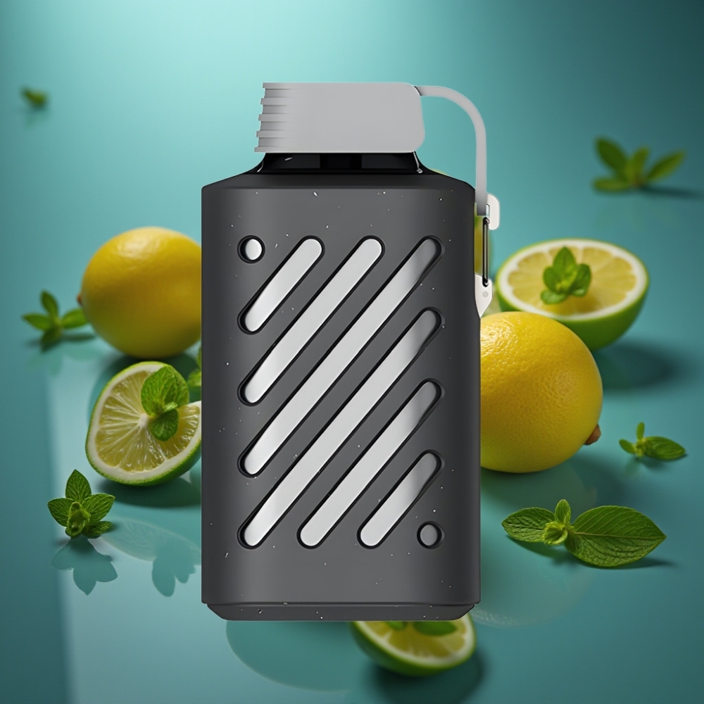 VOZOL GEAR 10000 Disposable Vape - Lemon Mint | 10000 Puffs | 20ml E-liquid | VAMT Mesh Coil