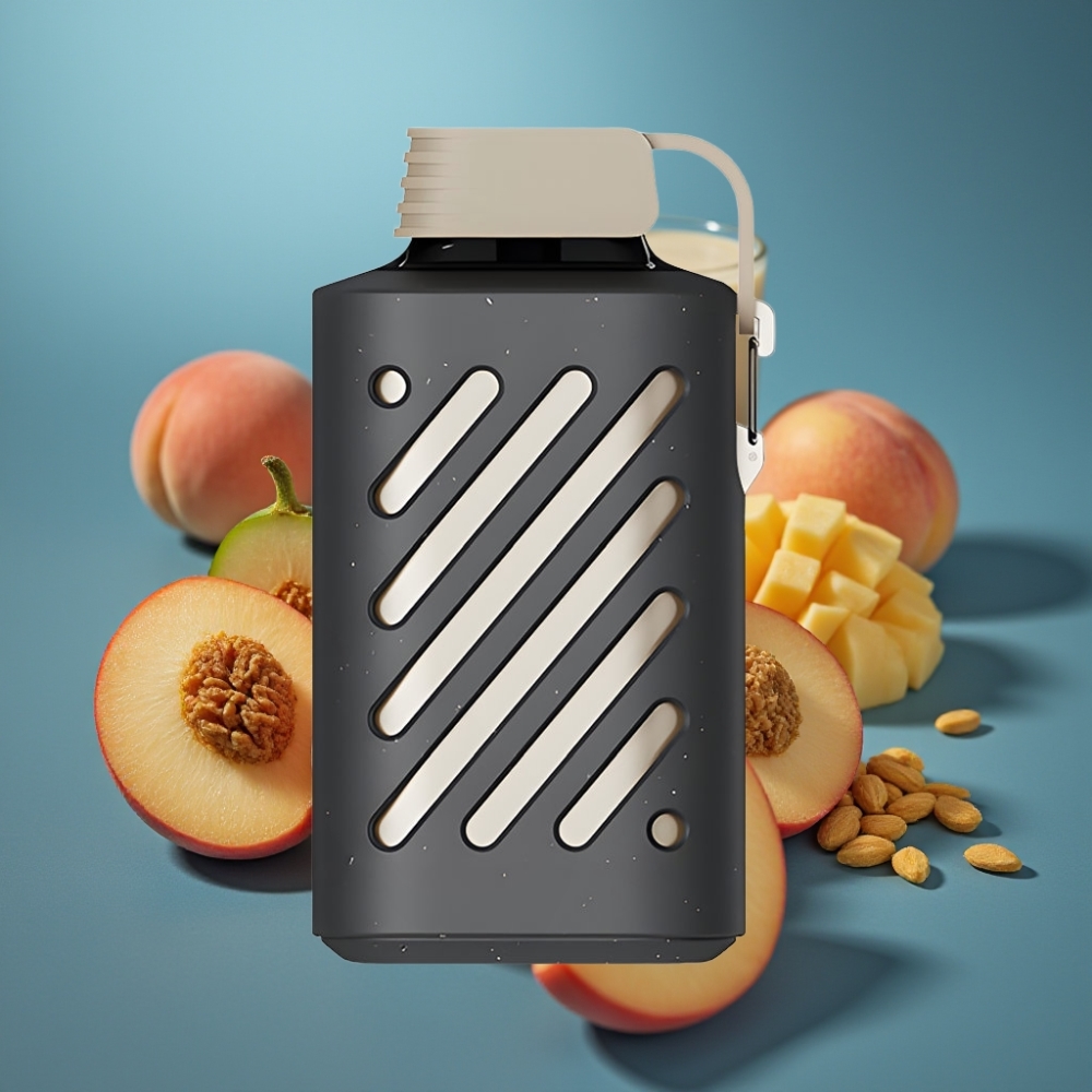 VOZOL GEAR 10000 Disposable Vape - Peach Mango Smoothie (30 نكهة، 20 مل سعة، 10000 نفخة)