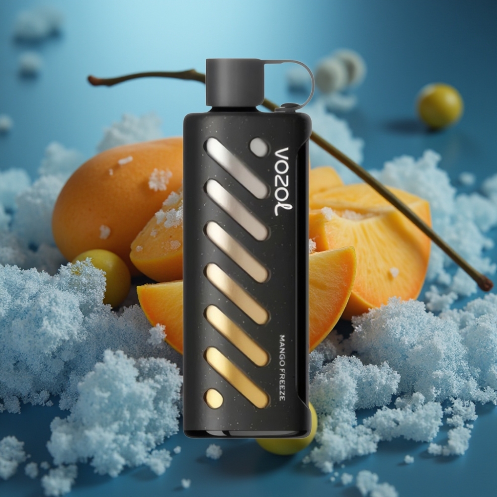 VOZOL Gear Shisha 25000 Puffs Disposable Vape - مانجو فريز (Mango Freeze) | 5mg | Dual Mesh