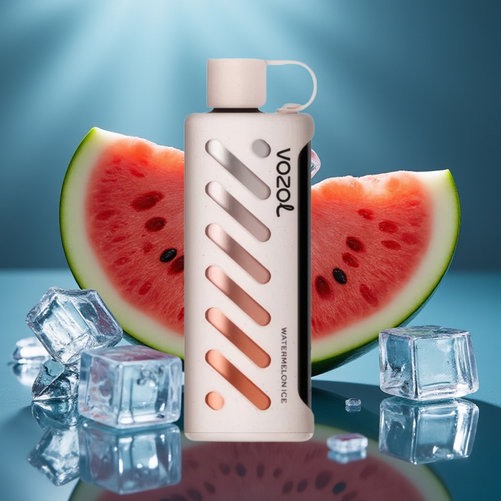 VOZOL Gear Shisha 25000 Puffs Disposable Vape - بطيخ مثلج (Watermelon Ice) - Dual Mesh - 1000mAh