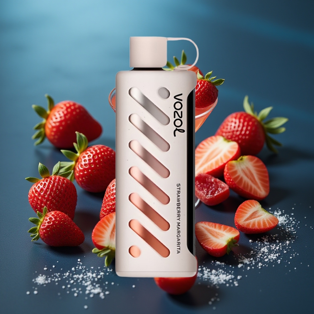 VOZOL Gear Shisha 25000 Puffs - فراولة مارغريتا - تقنية S.i.L.C - 1000mAh