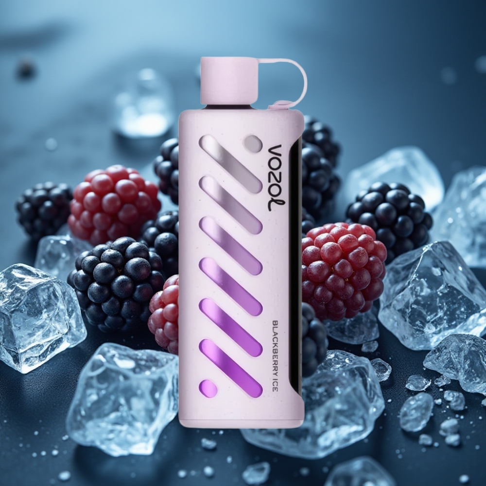 VOZOL Gear Shisha 25000 Puffs - توت أسود مثلج بنظام S.i.L.C Tech