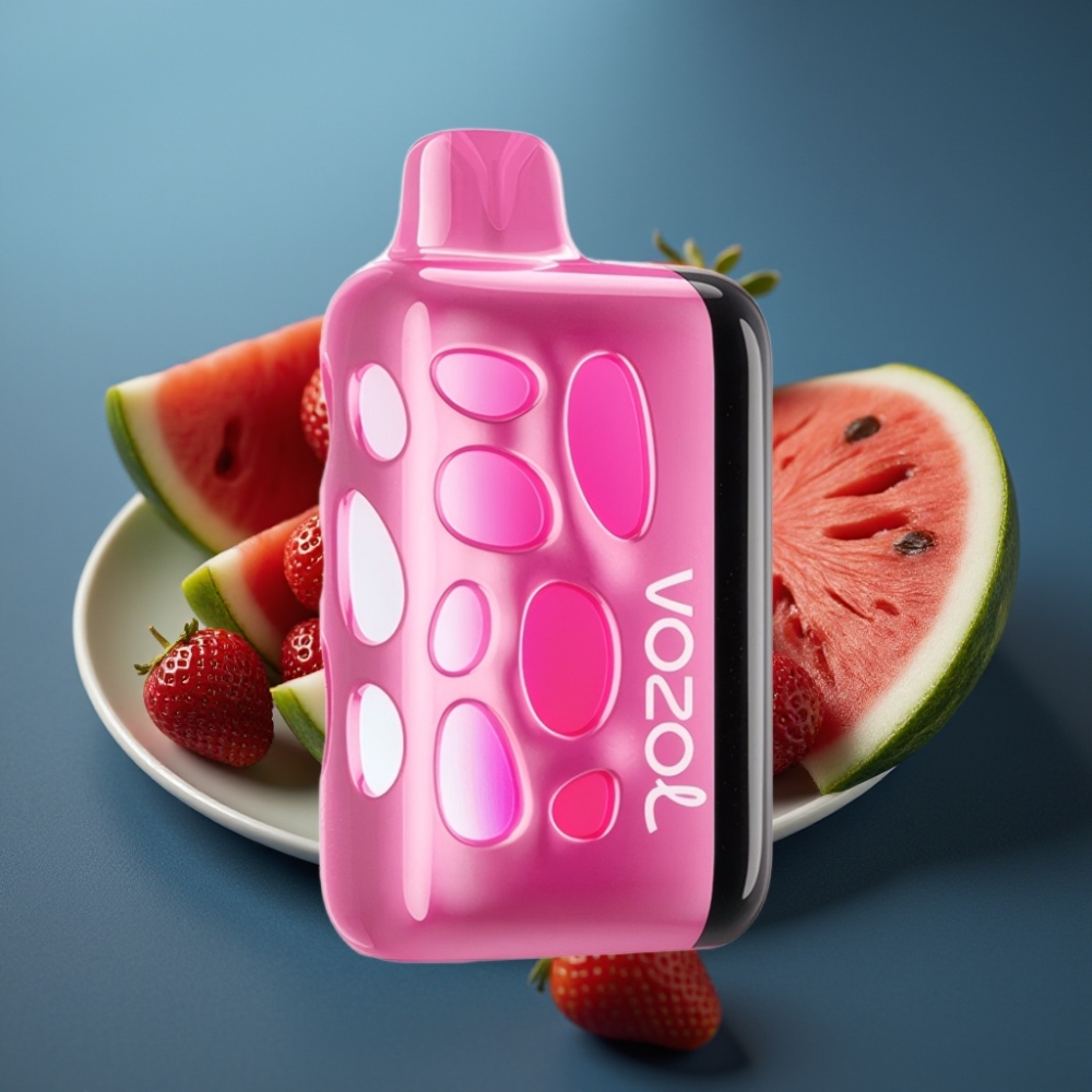 VOZOL RAVE 40000 فراولة بطيخ – إضاءة 270 درجة وشحن سريع