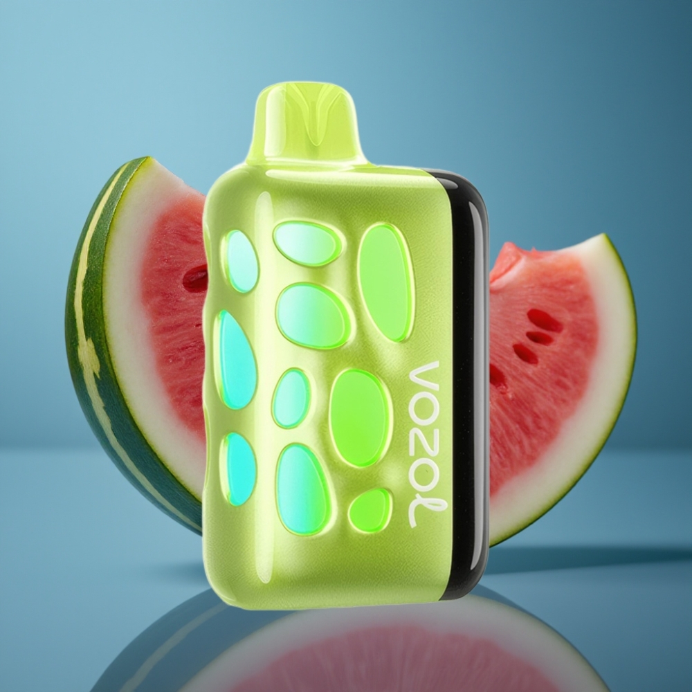 VOZOL RAVE 40000 Disposable Vape - Watermelon Bubblegum | 270° Glow | Beat-Synced Party