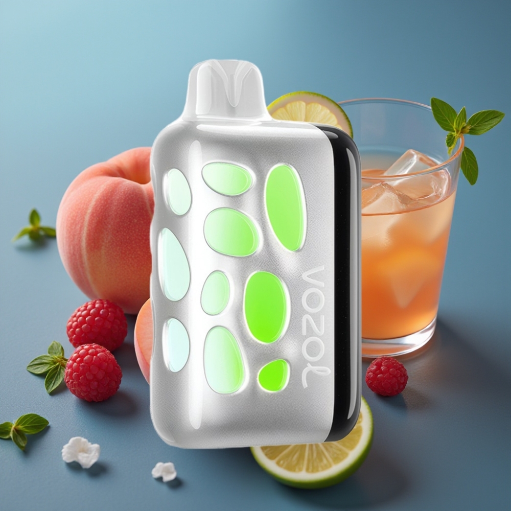 VOZOL RAVE 40000 خوخ توت ليموناضة – شحن سريع ووضع حفلة